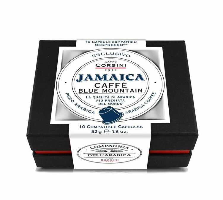 10 Capsules Blue Mountain Jamaïque - Compatibles Nespresso® - CAFFE CORSINI 3 10 Capsules Blue Mountain Jamaïque - Compatibles Nespresso® - CAFFE CORSINI