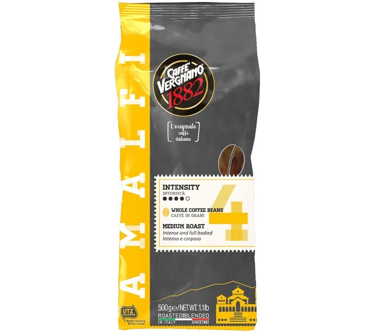 Caffè Vergnano Café En Grains - 500g - City Line Amalfi - Caffé Vergnano 3 Caffè Vergnano Café En Grains - 500g - City Line Amalfi - Caffé Vergnano