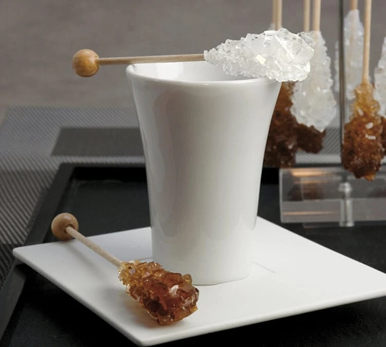 10 Bâtonnets Pour Expresso - Blanc Et Ambre - CANASUC 4 10 Bâtonnets Pour Expresso - Blanc Et Ambre - CANASUC – Image 2