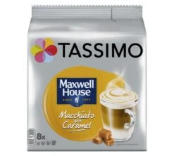 Pack Découverte 112 Dosettes - Maxwell House - TASSIMO -Delonghial Magasin cappuccino choco x8 1