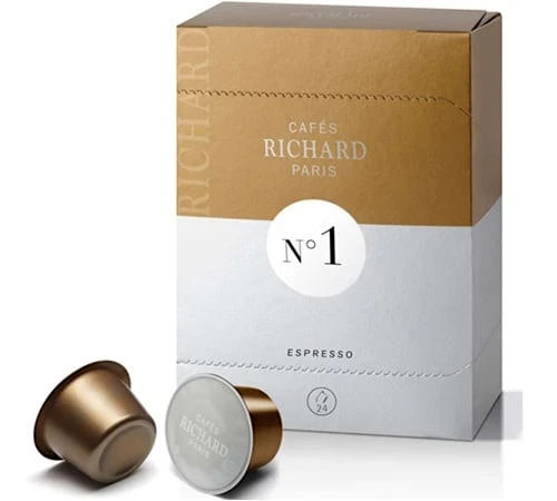 Capsules Cafés Richard N°1 X24 - Expresso 3 Capsules Cafés Richard N°1 X24 - Expresso