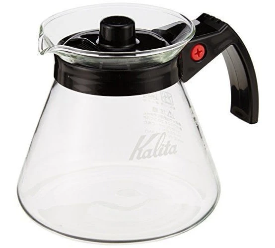 Carafe Verre Pour Slow Coffee 50 Cl Avec Poignée Plastique - KALITA 3 Carafe Verre Pour Slow Coffee 50 Cl Avec Poignée Plastique - KALITA