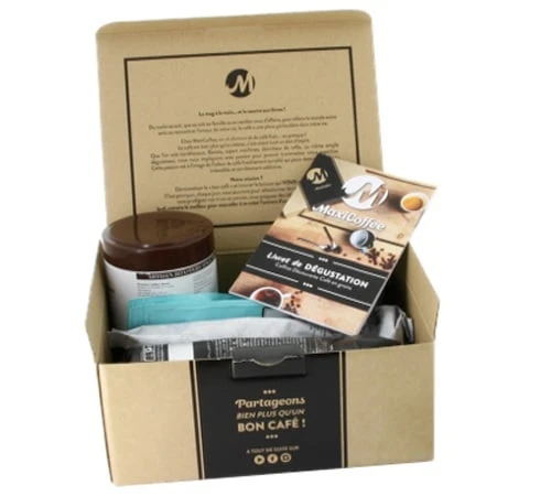 4X250g Café En Grain Coffret Découverte - MAXICOFFEE 3 4X250g Café En Grain Coffret Découverte - MAXICOFFEE