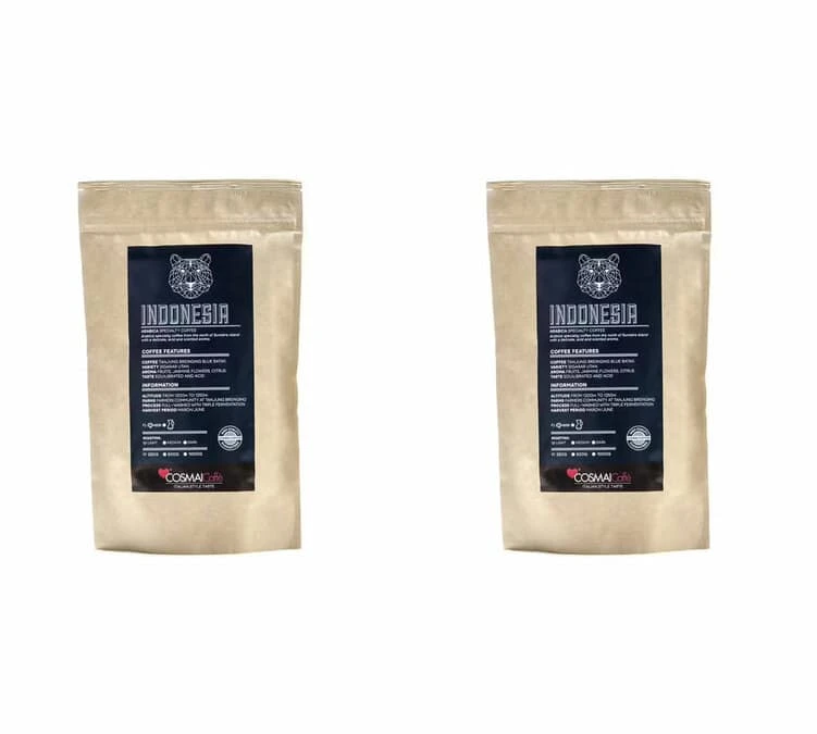 2 X 250g Café En Grain Specialty Indonesia - Cosmai Caffè 3 2 X 250g Café En Grain Specialty Indonesia - Cosmai Caffè