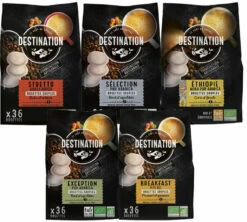 Pack Découverte 180 Dosettes Souples Bio - DESTINATION