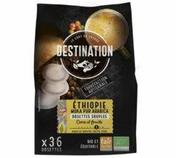 36 Dosettes Souples Moka Ethiopie Bio - DESTINATION