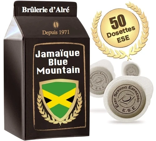 50 Dosettes ESE Jamaïque Blue Mountain - BRULERIE D'ALRE 3 50 Dosettes ESE Jamaïque Blue Mountain - BRULERIE D'ALRE