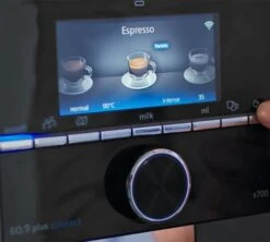 SIEMENS EQ.9+ S700 Home Connect Dark Inox TI9573X5RW Garantie 3 Ans -Delonghial Magasin ecran mode barista siemens