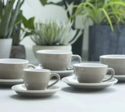 Tasses - LOVERAMICS - Espresso Et Sous-tasses Egg Rouge 8 Cl X6 14 Tasses - LOVERAMICS - Espresso Et Sous-tasses Egg Rouge 8 Cl X6 -Delonghial Magasin egg ambiance 14