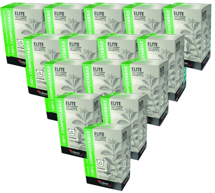 500 Capsules Elite - Compatible Nespresso® - CAFFE COSMAI 3 500 Capsules Elite - Compatible Nespresso® - CAFFE COSMAI