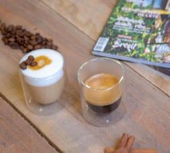 2 Verres Double Paroi Mila 10 Cl - Pylano -Delonghial Magasin espresso3 amb