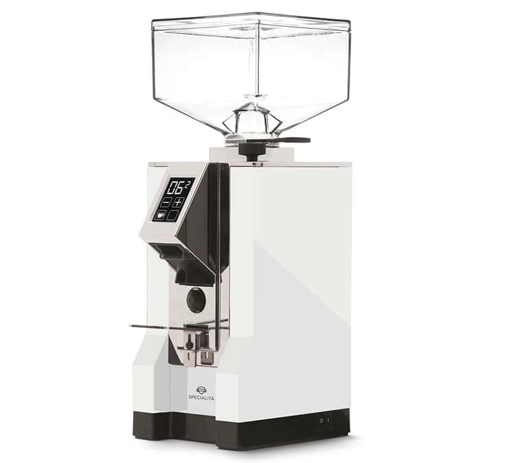 Moulin Expresso EUREKA Mignon Specialità Blanc Et Chrome Silent Range 3 Moulin Expresso EUREKA Mignon Specialità Blanc Et Chrome Silent Range