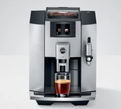 JURA E8 Moonlight Silver EB Smart Connect Offert Garantie 3 Ans -Delonghial Magasin expresso broyeur jura e8 moonlight silver long barista