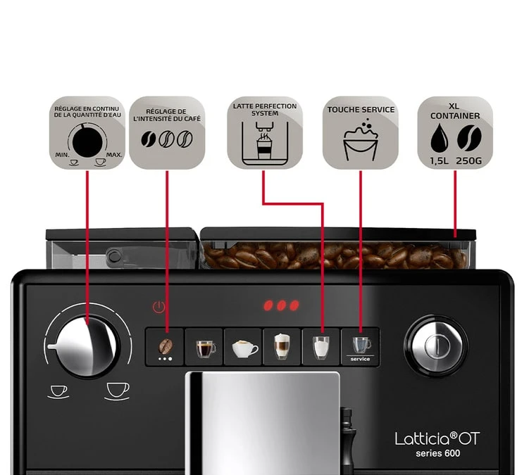 MELITTA Latticia F300-100 One Touch Garantie 3 Ans 10 MELITTA Latticia F300-100 One Touch Garantie 3 Ans – Image 8