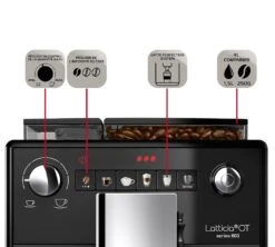 MELITTA Latticia F300-100 One Touch Garantie 3 Ans 22 MELITTA Latticia F300-100 One Touch Garantie 3 Ans -Delonghial Magasin expresso broyeur melitta latticia silencieuse