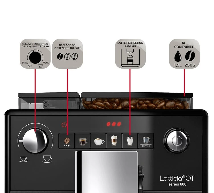 MELITTA Latticia F300-100 One Touch Garantie 3 Ans 11 MELITTA Latticia F300-100 One Touch Garantie 3 Ans – Image 9