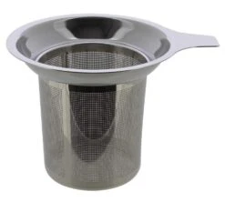 Tisanière En Grès 47,5 Cl Kaki Et Couvercle En Acacia - OGO Living -Delonghial Magasin filtretisaniere1 2