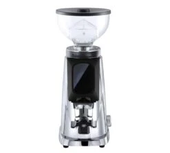 Moulin à Café FIORENZATO AllGround Chrome Effet Miroir Et Noir