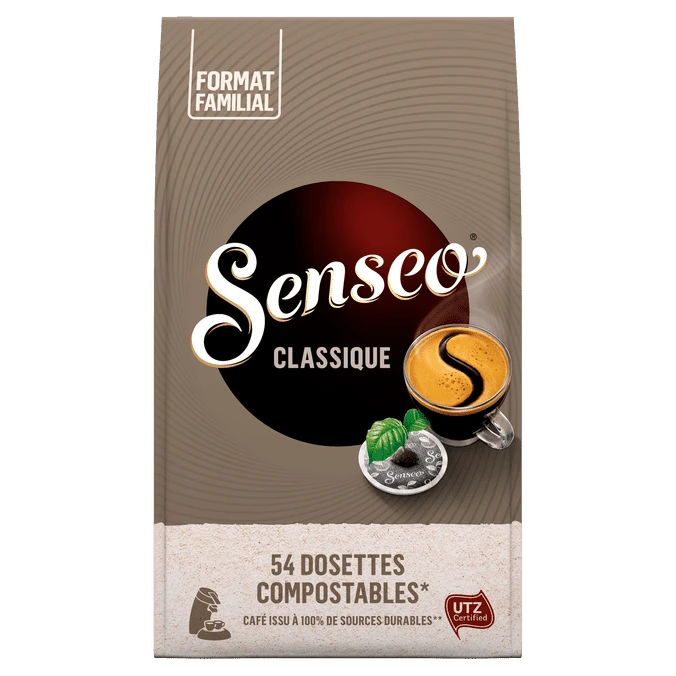 54 Dosettes Souples Classique - SENSEO 3 54 Dosettes Souples Classique - SENSEO