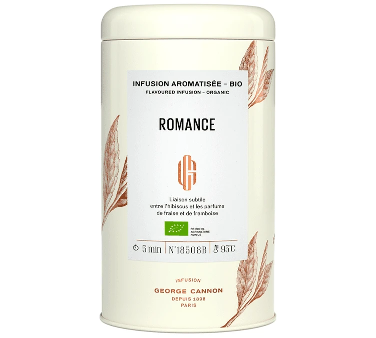Carcadet Romance Bio - Boite 100g - GEORGE CANNON 3 Carcadet Romance Bio - Boite 100g - GEORGE CANNON