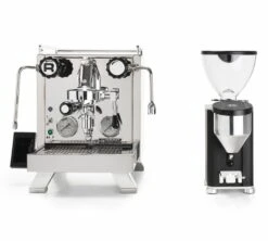Moulin Expresso ROCKET ESPRESSO Giannino Noir Et Inox -Delonghial Magasin giannino noir chrome 4