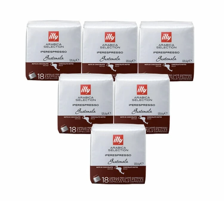 108 Capsules Iperespresso Monoarabica Guatemala - ILLY 3 108 Capsules Iperespresso Monoarabica Guatemala - ILLY