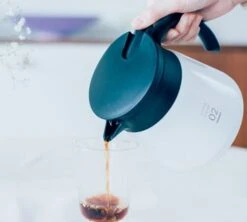 Carafe Isotherme V60 55 Cl Inox Double Paroi - Blanche - HARIO -Delonghial Magasin hariov603 1