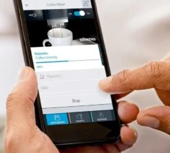 SIEMENS EQ.9+ S700 Home Connect Dark Inox TI9573X5RW Garantie 3 Ans -Delonghial Magasin home connect siemens wifi