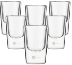 6 Verres Hot'n Cool Barista 8.5cl - JENAER GLAS