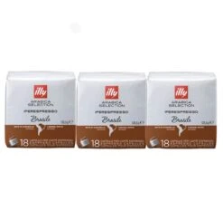 54 Capsules Iperespresso Monoarabica Brazil - ILLY