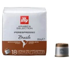 18 Capsules Iperespresso Arabica Selection Brésil - ILLY