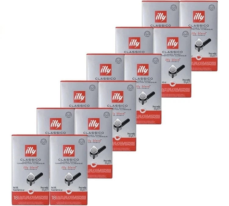 216 Dosettes ESE Espresso Normal Rouge - ILLY 3 216 Dosettes ESE Espresso Normal Rouge - ILLY