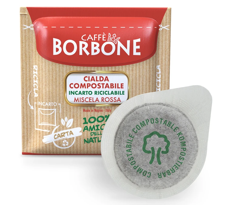 50 Dosettes ESE - Miscela Rossa - CAFFE BORBONE 3 50 Dosettes ESE - Miscela Rossa - CAFFE BORBONE