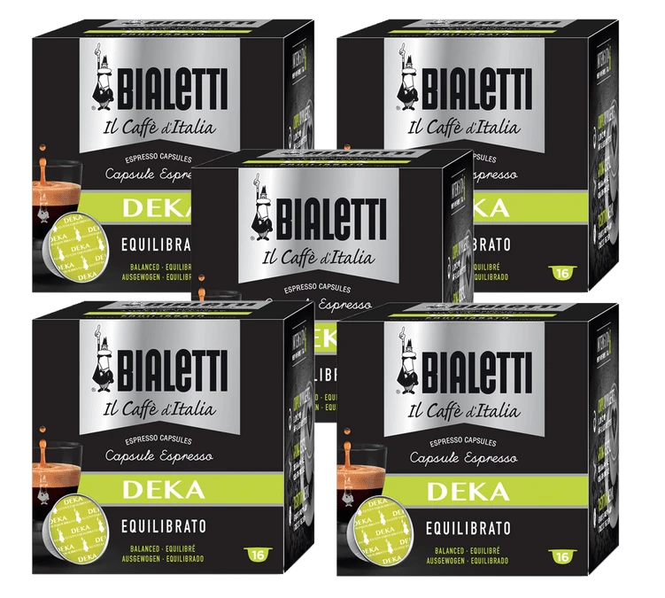 80 Capsules Mokespresso Italia Déca - BIALETTI 3 80 Capsules Mokespresso Italia Déca - BIALETTI