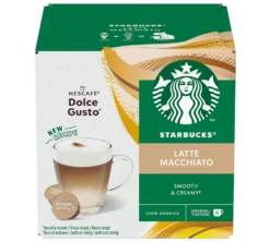 72 Capsules Starbucks Dolce Gusto® Compatibles - Latte Macchiato -Delonghial Magasin image principale 86753 2