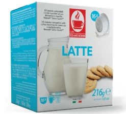 80 Capsules De Lait Dolce Gusto® Compatibles - CAFFE BONINI -Delonghial Magasin image principale bonini dg latte 100667 4