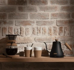 6 Tasses Bistro 30 Cl - Porcelaine Blanche Et Liège - BODUM -Delonghial Magasin image secondaire 11582 109 1