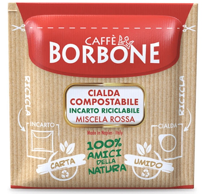50 Dosettes ESE - Miscela Rossa - CAFFE BORBONE 4 50 Dosettes ESE - Miscela Rossa - CAFFE BORBONE – Image 2