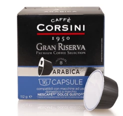 80 Capsules Compatibles Nescafe® Dolce Gusto Gran Riserva Cappuccino - CAFFE CORSINI 9 80 Capsules Compatibles Nescafe® Dolce Gusto Gran Riserva Cappuccino - CAFFE CORSINI -Delonghial Magasin image secondaire 31073 3.0 3