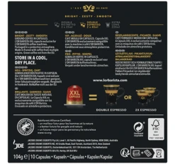 Pack L'Or Barista XXL - Double Splendente - 5x10 Capsules -Delonghial Magasin image secondaire double espresso 7 1