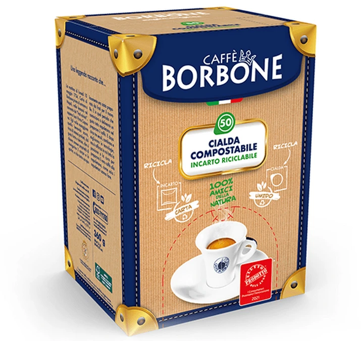50 Dosettes ESE - Miscela Rossa - CAFFE BORBONE 6 50 Dosettes ESE - Miscela Rossa - CAFFE BORBONE – Image 4