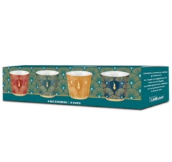 4 Tasses Déco Glamour - 33 Cl - BIALETTI -Delonghial Magasin image secondaire tasses