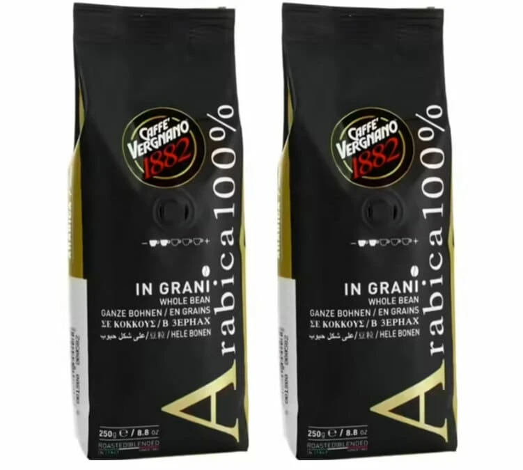 Café En Grains 100% Arabica - 250g X 2 - Caffè Vergnano 3 Café En Grains 100% Arabica - 250g X 2 - Caffè Vergnano