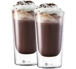 2 Verres Hot'n Cool Barista 35cl - JEANAER GLAS