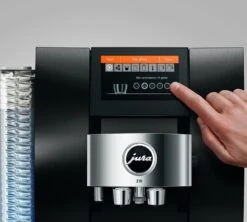 JURA Z10 Aluminium Black EA Smart Connect Inclus Garantie 3 Ans -Delonghial Magasin jura z10 aluminium black bac a eau cote