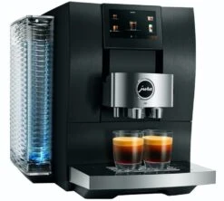 JURA Z10 Aluminium Black EA Smart Connect Inclus Garantie 3 Ans -Delonghial Magasin jura z10 aluminium black face cold brew