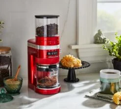 Moulin à Café KITCHENAID Artisan 5KCG8433ECA Pomme D'Amour -Delonghial Magasin kitchenaid moulin rouge 5