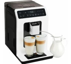 KRUPS Evidence Blanche EA890110 10 KRUPS Evidence Blanche EA890110 -Delonghial Magasin latte machine automatique krups ea890110