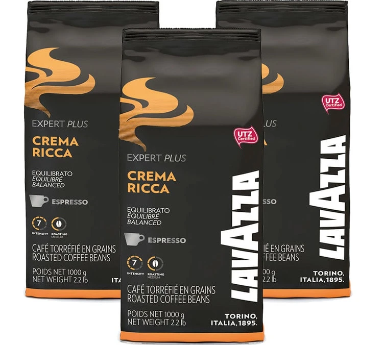 3Kg Café En Grain Crema Ricca - LAVAZZA 3 3Kg Café En Grain Crema Ricca - LAVAZZA