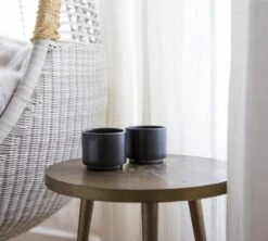 Tasse à Cappuccino - Monty Milk Art Noir Mat 19 Cl - FELLOW -Delonghial Magasin lifestyle5